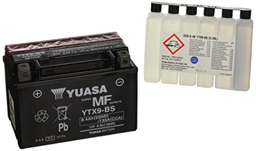 Baterías para Moto Yuasa YTX9-BS 12V 8Ah