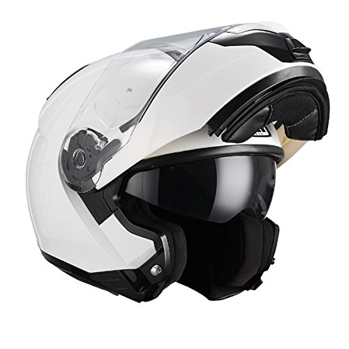 NZI Casco Modular FIBRA Combi DUO Blanco