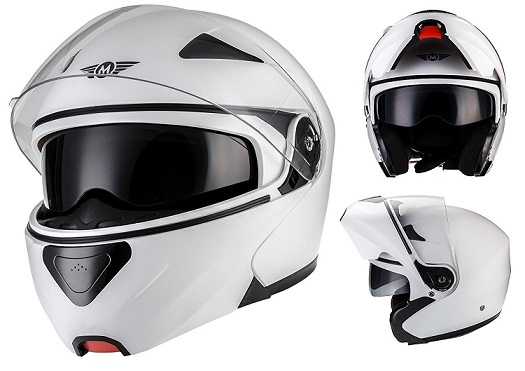 haz Muscular cadena Casco Modular Urbano para Moto Scooter Moto Helmets F19