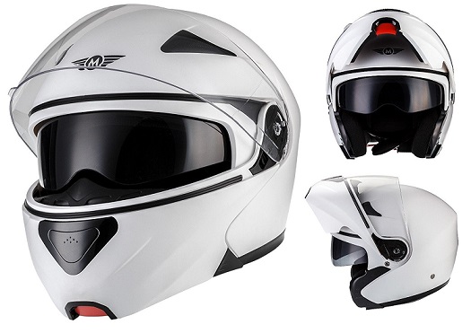 Casco modular para scooter