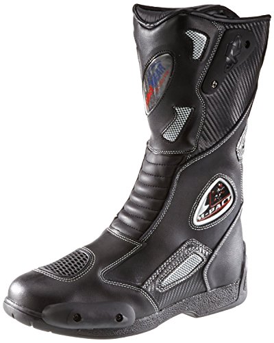 Botas para Moto Deportivas Cuero Impermeable