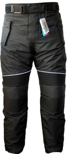 Pantalones negros para moto marca German Wear