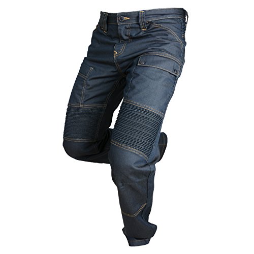 Pantalones tipo vaquero Moto Road Azul Oscuro